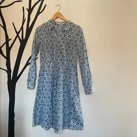 NWOT Boden Posy midi shirt dress in heart floral print - Picture 5 of 15